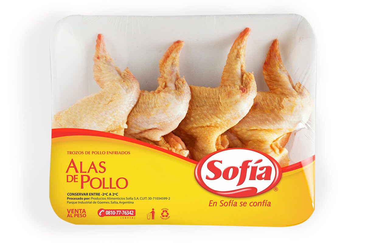 Alas de pollo | Alimentos Sofía
