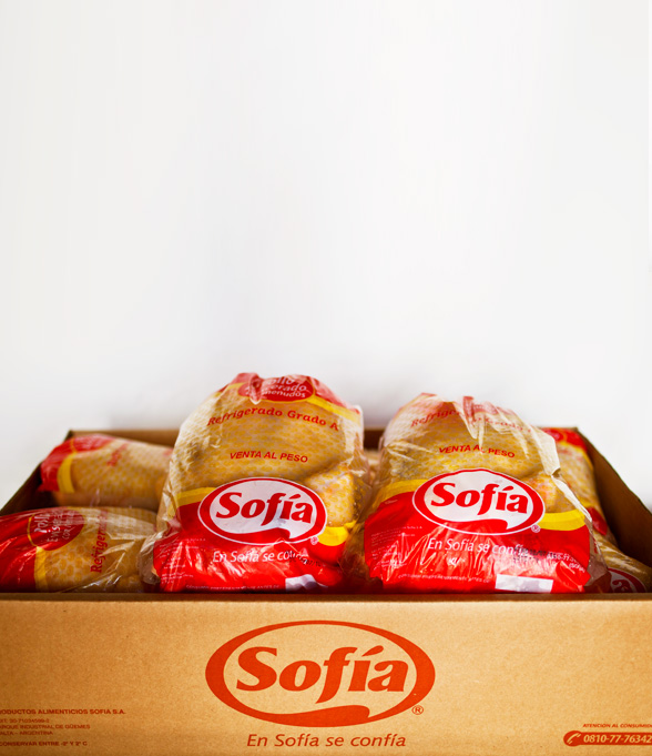 Caja de pollo Sofía 20 kgrs | Alimentos Sofía